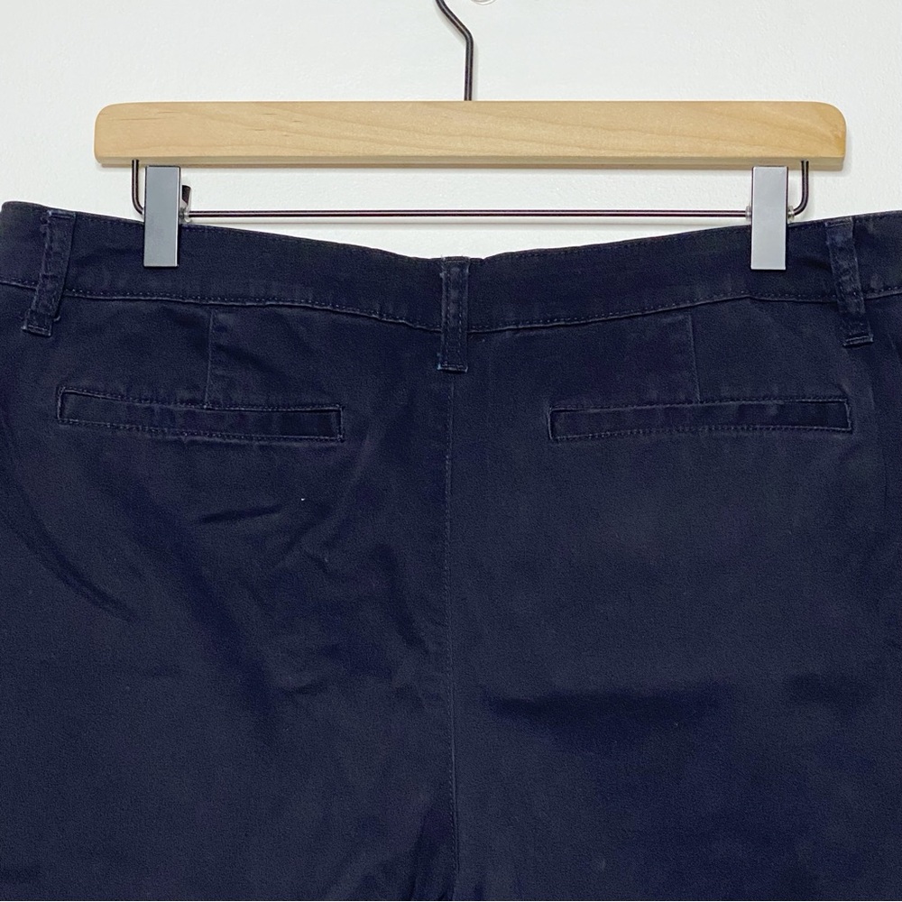 ANA Black Mid Rise Twill Short - Size 12 - Picture 5 of 6